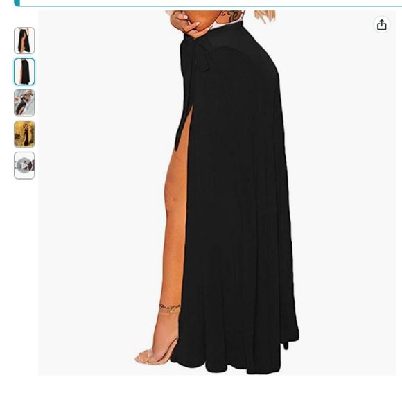 CARDYDONY Women's Swimsuit Cover Up Sarong Bikini Swimwear Beach Cover-Ups Wrap - Picture 4 of 7